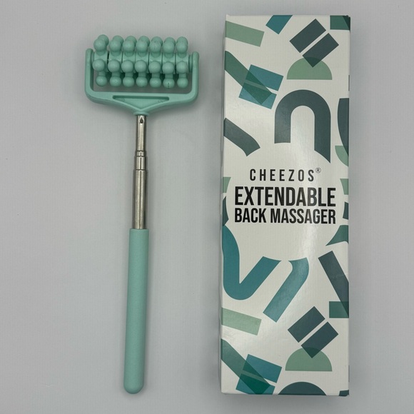 Cheezos ~ Extendable Manual Back Massager ~ Extends to 24 inches ~ NIB - Picture 3 of 3